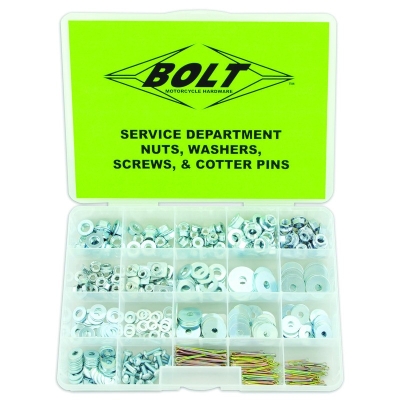 Maleta tuercas. arandelas. tornillos. pernos BOLT 422 piezas - motoscamaralweb.com