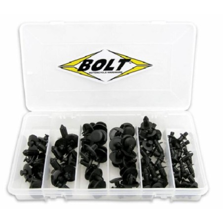 Maleta pack de remache plástico BOLT M6/M7/M8 - motoscamaralweb.com