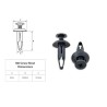 Remache plástico M6 BOLT - motoscamaralweb.com