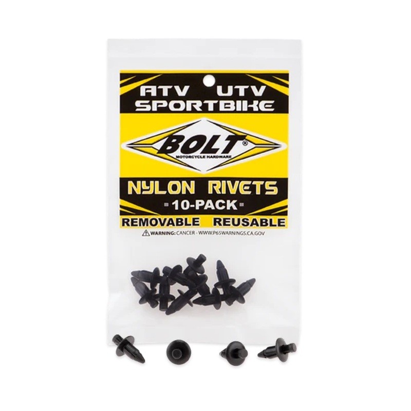 Remache plástico M6 BOLT - motoscamaralweb.com Remache plástico M6 BOLT - motoscamaralweb.com