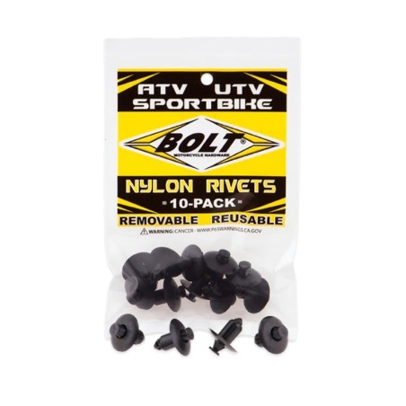 Remache plástico M8 XL BOLT - motoscamaralweb.com