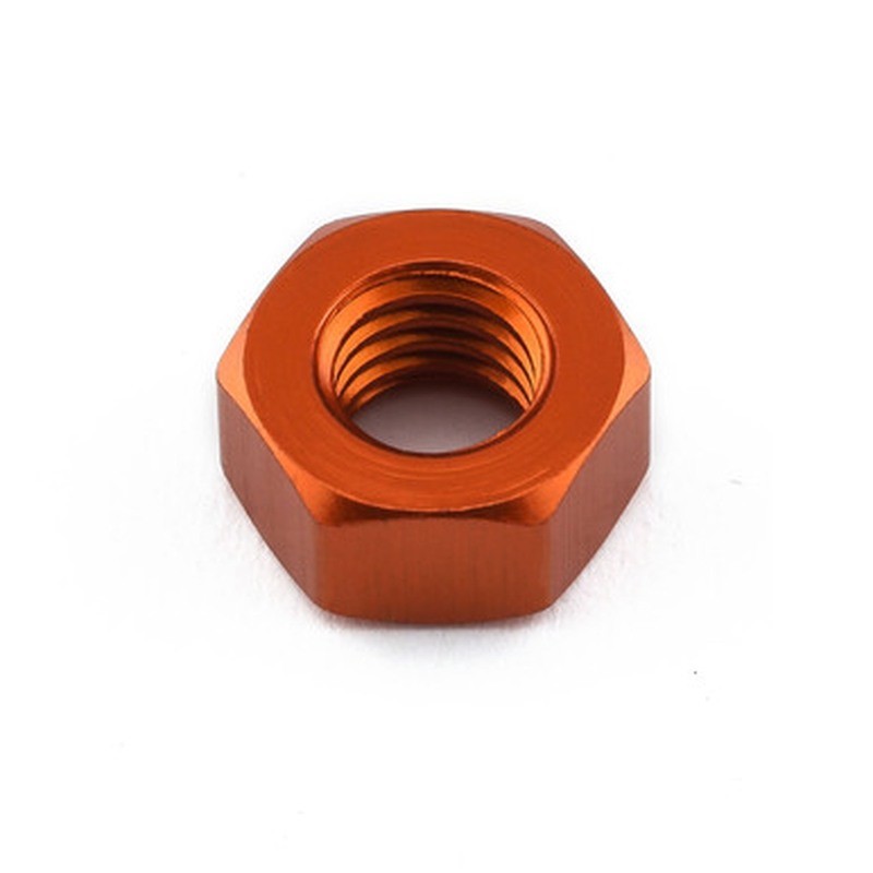 Tuerca plana de Aluminio Pro-Bolt M6 LFN6O Naranja - motoscamaralweb.com Tuerca plana de Aluminio Pro-Bolt M6 LFN6O Naranja - motoscamaralweb.com