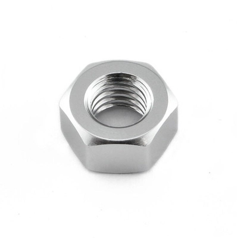 Tuerca plana de Aluminio Pro-Bolt M6 LFN6S Plata - motoscamaralweb.com Tuerca plana de Aluminio Pro-Bolt M6 LFN6S Plata - motoscamaralweb.com