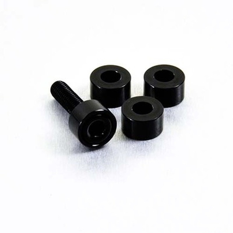 Arandela de Aluminio cilíndrica M6 Pro-Bolt LWACP6BK Negro - motoscamaralweb.com Arandela de Aluminio cilíndrica M6 Pro-Bolt LWACP6BK Negro - motoscamaralweb.com