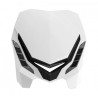 Careta con faro POLISPORT E-Blaze blanca - motoscamaralweb.com