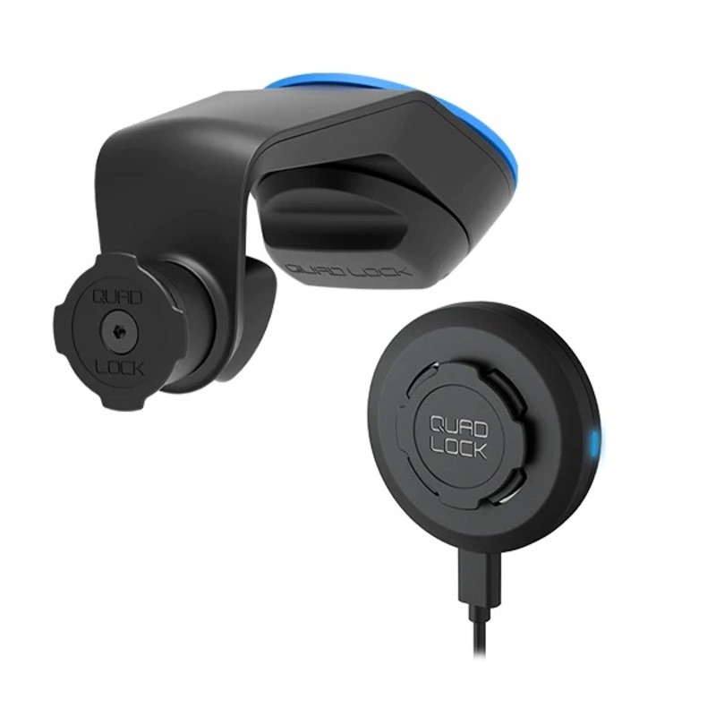 Soporte QUAD LOCK para el parabrisas y el salpicadero del coche - motoscamaralweb.com