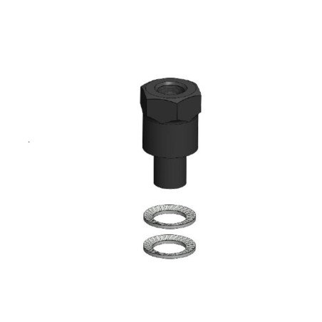 Kit de adaptadores para soporte QUAD LOCK para retrovisor M8/M10 - motoscamaralweb.com