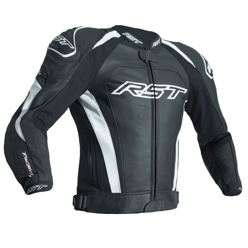 Chaqueta de cuero (Hombre) RST Tractech EVO III Blanco. Talla 3XL/60 - motoscamaralweb.com Chaqueta de cuero (Hombre) RST Tractech EVO III Blanco. Talla 3XL/60 - motoscamaralweb.com
