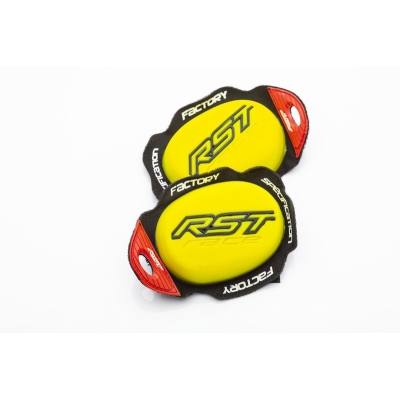Deslizaderas de rodilla RST Factory Race con velcro invertido - motoscamaralweb.com