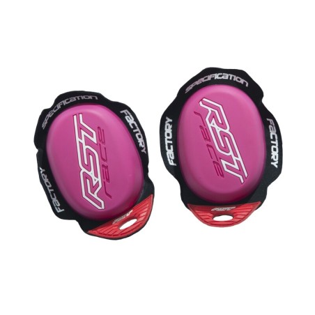 Deslizaderas de rodilla RST Factory Race con velcro invertido - motoscamaralweb.com