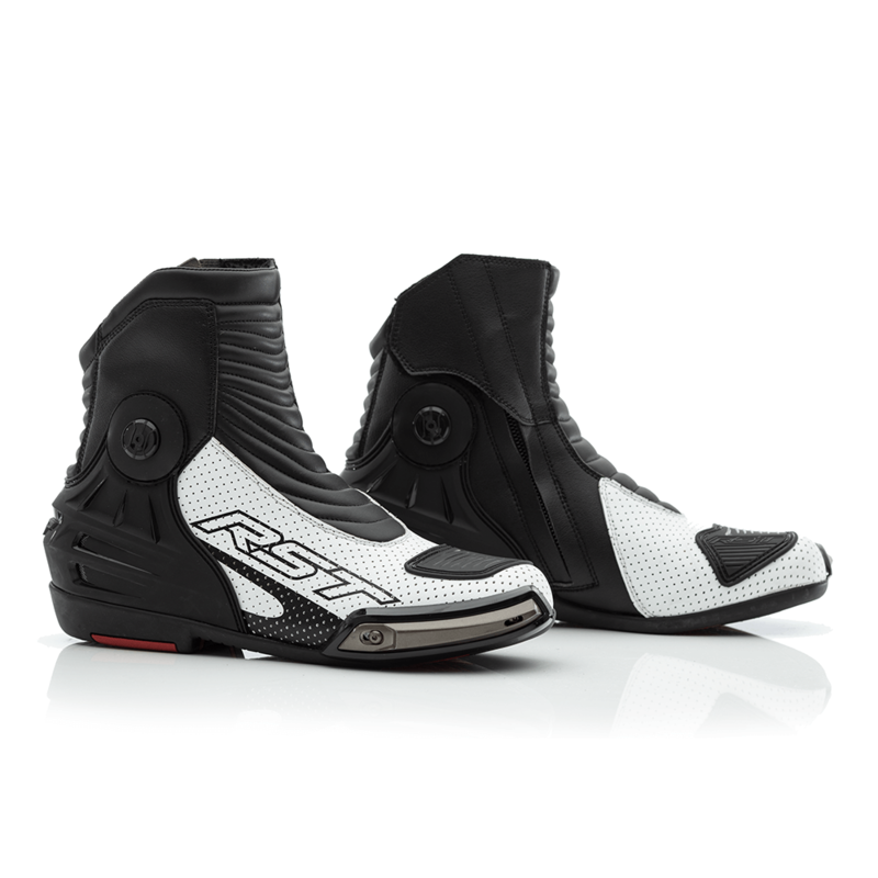 Bota caña corta (Hombre) RST TRACTECH EVO III Blanco. Talla EU39 - motoscamaralweb.com Bota caña corta (Hombre) RST TRACTECH EVO III Blanco. Talla EU39 - motoscamaralweb.com