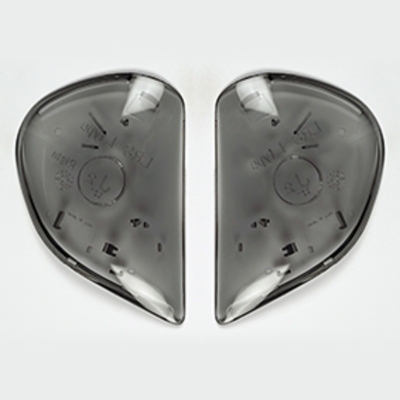 Cubiertas laterales ARAI (Sistema SuperAdSis J). Ahumado (Modelos: QUA