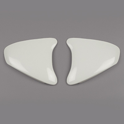 Cubiertas laterales ARAI (Sistema VAS-Z). Blanco Diamante- motoscamara
