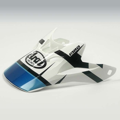 Visera ARAI (MX-V). COMBAT Multicolor- motoscamaralweb.com