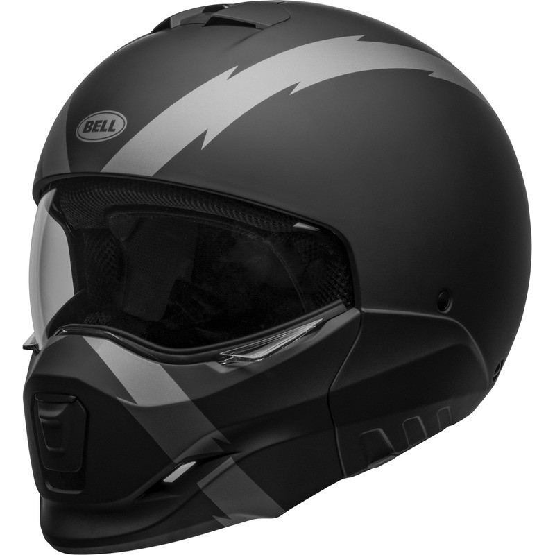 Casco Bell BROOZER ARC Negro Mate/Gris- motoscamaralweb.com Casco Bell BROOZER ARC Negro Mate/Gris- motoscamaralweb.com