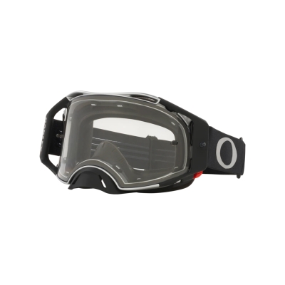 Gafas OAKLEY Airbrake MX - Tuff Blocks Black Gunmetal / Lente transparente - motoscamaralweb.com