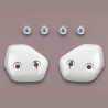 Kit de mecanismos ARAI (TOUR-X4). METALLIC Blanco - motoscamaralweb.com