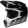 Casco BELL MOTO-9 MIPS LOUVER Negro/Blanco. 60-61 / Talla XL - motoscamaralweb.com