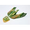 Kit de visera y mentonera BELL Moto-10 - RPLC 22 Oro/Verde - motoscamaralweb.com