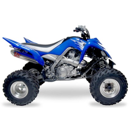 Linea completa escape Yoshimura Signature RS-2. inox. Silencioso aluminio. Yamaha Raptor 700/R - motoscamaralweb.com