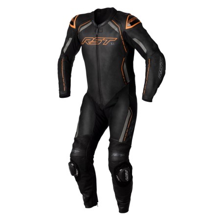 Mono de Piel (Hombre) RST S-1 CE Naranja Flúor. Talla EU58/2XL - motoscamaralweb.com