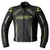 Chaqueta RST S1 cuero hombre - Amarillo Flúor - motoscamaralweb.com