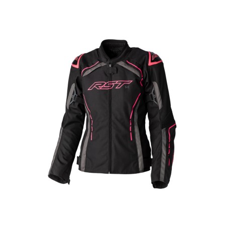 Chaqueta Textil (Mujer) RST S-1 CE Rosa Flúor. Talla 20/3XL - motoscamaralweb.com