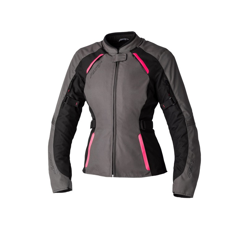 Chaqueta Textil (Mujer) RST AVA CE Rosa Flúor. Talla 14/L - motoscamaralweb.com Chaqueta Textil (Mujer) RST AVA CE Rosa Flúor. Talla 14/L - motoscamaralweb.com