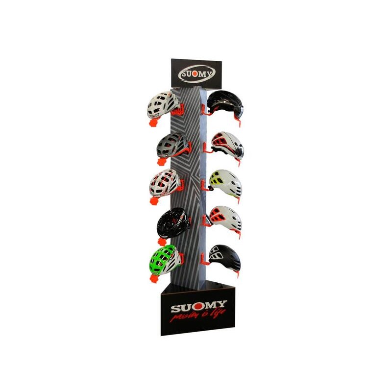 Expositor de cascos Suomy (Capacidad 15 cascos) - motoscamaralweb.com Expositor de cascos Suomy (Capacidad 15 cascos) - motoscamaralweb.com