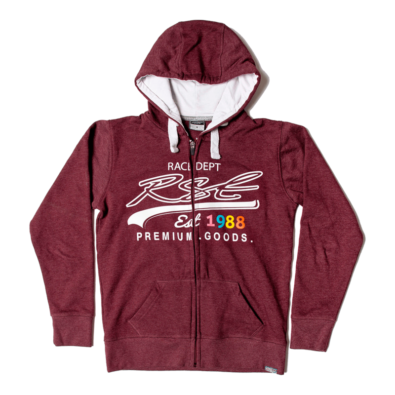 Sudadera (Mujer) RST FULL ZIP Rojo. Talla 14/L - motoscamaralweb.com