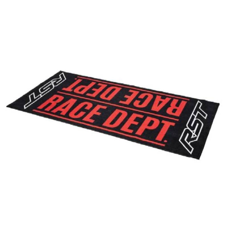 Alfombra paddock RST Race Dept Negro/Rojo 100 x 200 cm - motoscamaralweb.com Alfombra paddock RST Race Dept Negro/Rojo 100 x 200 cm - motoscamaralweb.com