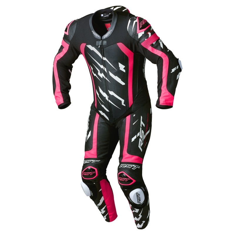 Mono de piel RST Pro Series Evo Airbag CE hombre - Rosa Flúor - motoscamaralweb.com Mono de piel RST Pro Series Evo Airbag CE hombre - Rosa Flúor - motoscamaralweb.com