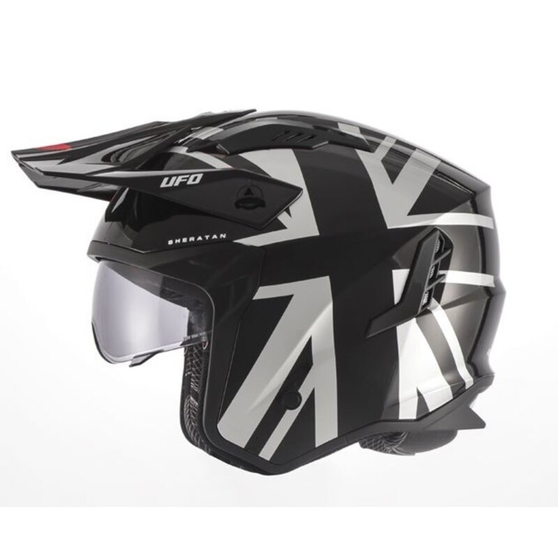 Casco UFO Sheratan - gris- motoscamaralweb.com Casco UFO Sheratan - gris- motoscamaralweb.com