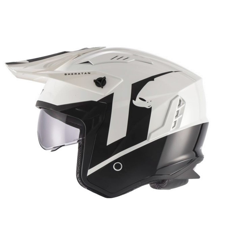 Casco UFO Sheratan - blanco- motoscamaralweb.com Casco UFO Sheratan - blanco- motoscamaralweb.com
