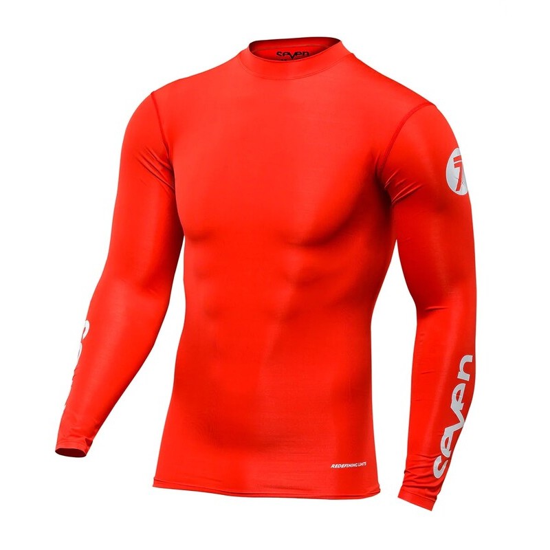 Camiseta de compresión SEVEN Zero - Rojo - motoscamaralweb.com Camiseta de compresión SEVEN Zero - Rojo - motoscamaralweb.com