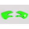 Paneles laterales radiador UFO verde Kawasaki KX65/KLX110 - motoscamaralweb.com