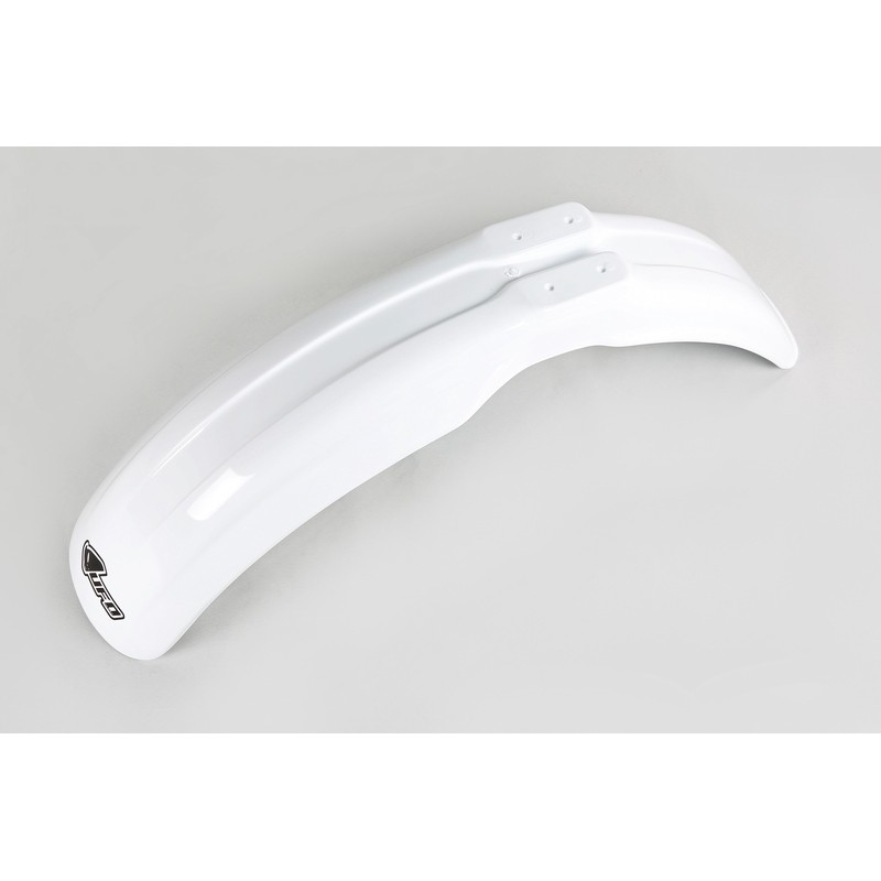 Guardabarros delantero universal UFO 125-250-500 cross-enduro blanco PA01008-041 - motoscamaralweb.com Guardabarros delantero universal UFO 125-250-500 cross-enduro blanco PA01008-041 - motoscamaralweb.com