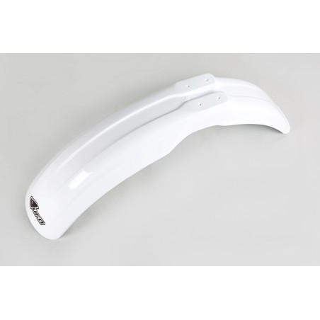 Guardabarros delantero universal UFO 125-250-500 cross-enduro blanco PA01008-041 - motoscamaralweb.com