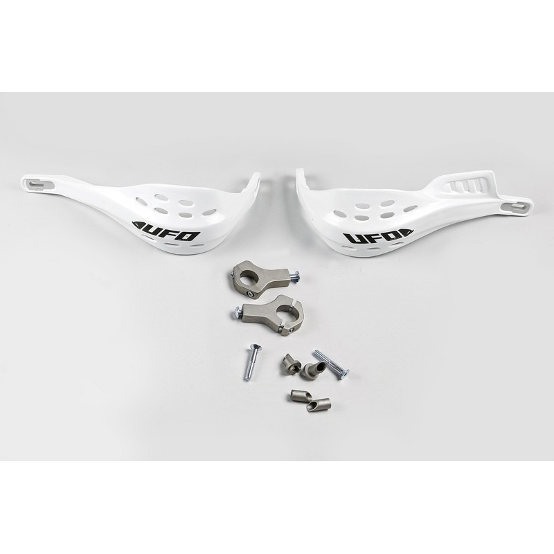 Paramanos cerrado UFO jumpy handguards 28 blanco PM01620-041 - motoscamaralweb.com Paramanos cerrado UFO jumpy handguards 28 blanco PM01620-041 - motoscamaralweb.com