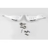 Paramanos cerrado UFO jumpy handguards 28 blanco PM01620-041 - motoscamaralweb.com
