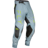 Pantalón FLY RACING Evolution DST - Ice Grey / Antracita / Verde Neón - motoscamaralweb.com