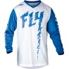 Camiseta infantil FLY RACING F-16 - True Blue / Blanco - motoscamaralweb.com