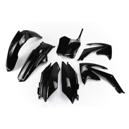 Kit de Plástica UFO Negro Honda CR250R / 450R - motoscamaralweb.com