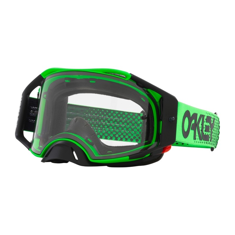 Gafas OAKLEY Airbrake MX - Moto Green B1B Lente transparente - motoscamaralweb.com Gafas OAKLEY Airbrake MX - Moto Green B1B Lente transparente - motoscamaralweb.com