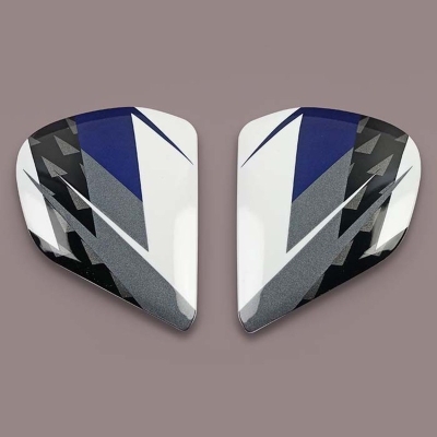 Tapas laterales ARAI VAS-V - Rush Blue- motoscamaralweb.com