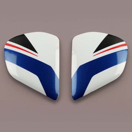 Tapas laterales ARAI VAS-V - Ray White- motoscamaralweb.com