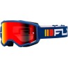 Gafas FLY RACING Zone - Navy / Blanco - Lente Red Mirror / Ahumado - motoscamaralweb.com