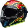 Casco BELL Race Star DLX Flex - Xenon Gloss Blue/Retina- motoscamaralw