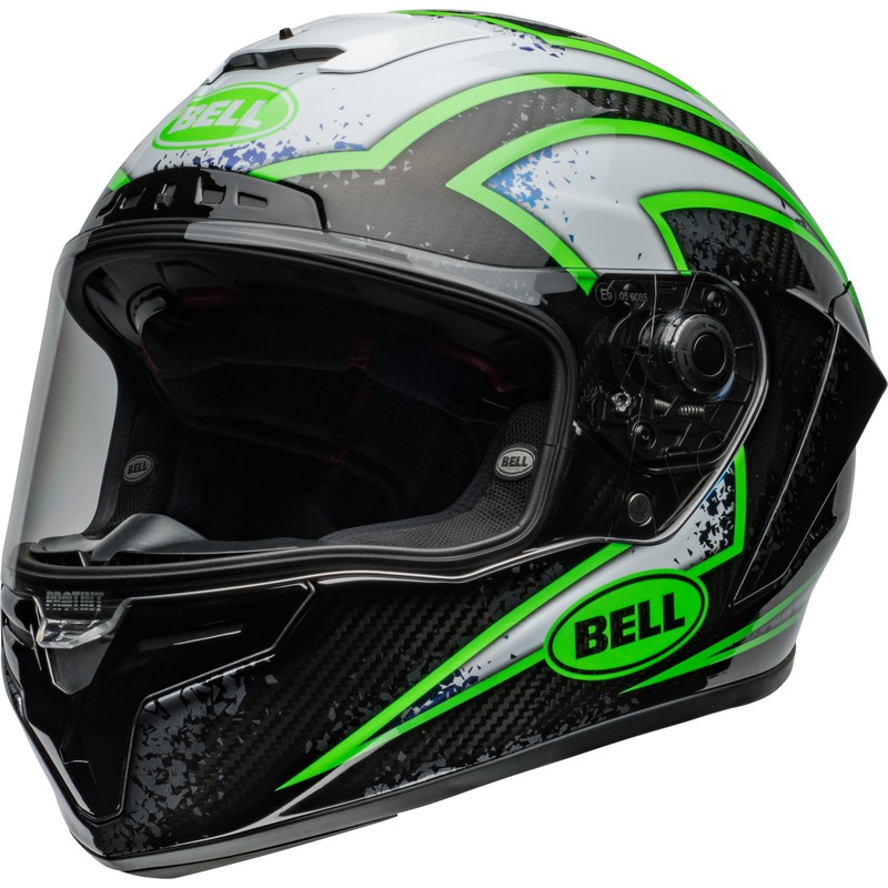 Casco BELL Race Star DLX Flex - Xenon Gloss Black/Kryptonite - motoscamaralweb.com Casco BELL Race Star DLX Flex - Xenon Gloss Black/Kryptonite - motoscamaralweb.com