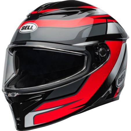 Casco BELL Lithium Mips - Podium Gloss Black/Red- motoscamaralweb.com